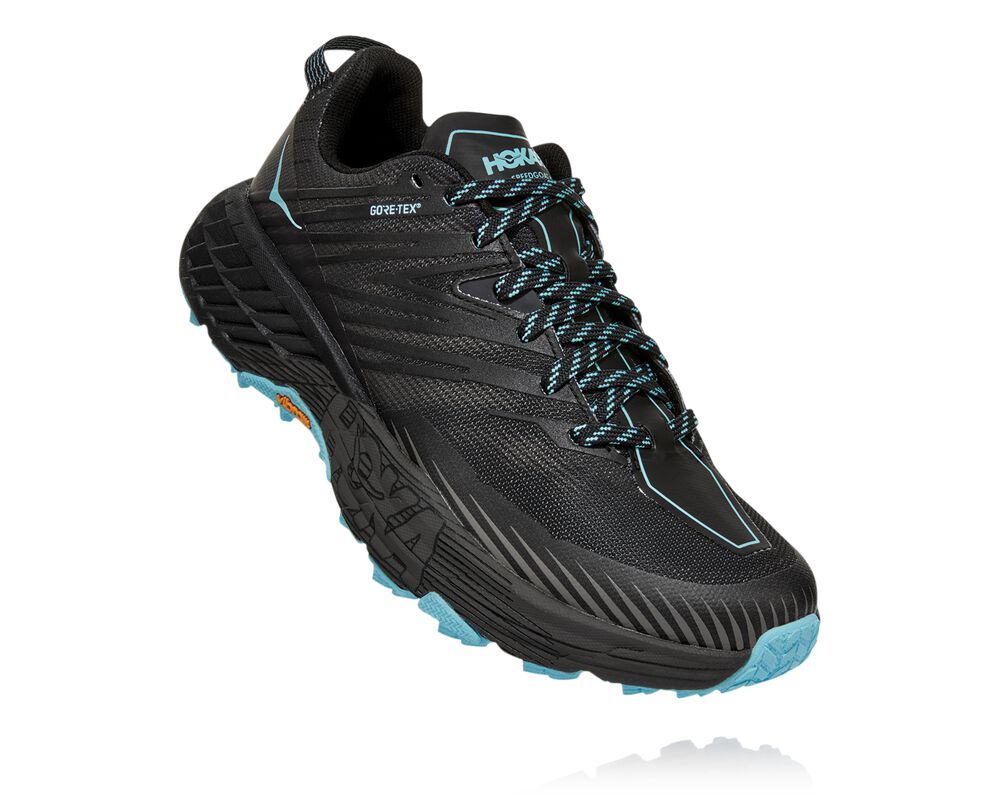 Hoka One One Speedgoat 4 GORE-TEX Terränglöparskor Dam MörkGrå/MörkGrå - SE-2569018